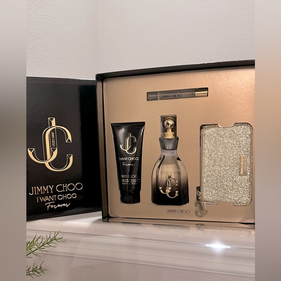 Jimmy Choo I Want Choo Forever EDP 4 PCS Gift Set For Women. NEW - Picture 2 of 5